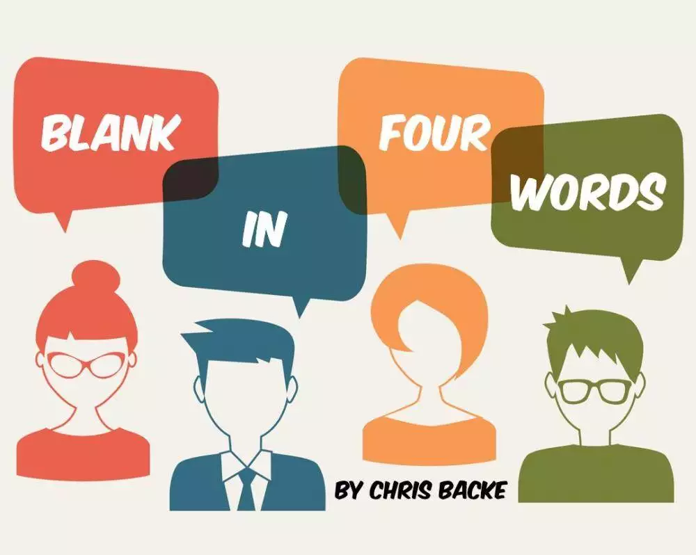 Blank in Four Words banner image